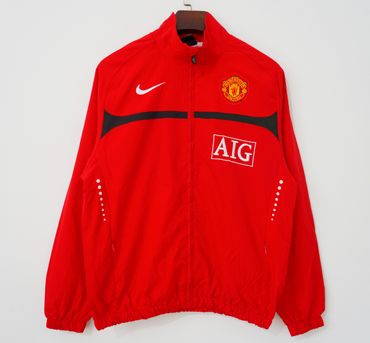 Chaqueta cortavientos roja del Manchester United 2010/11 (tallas S-XXL)