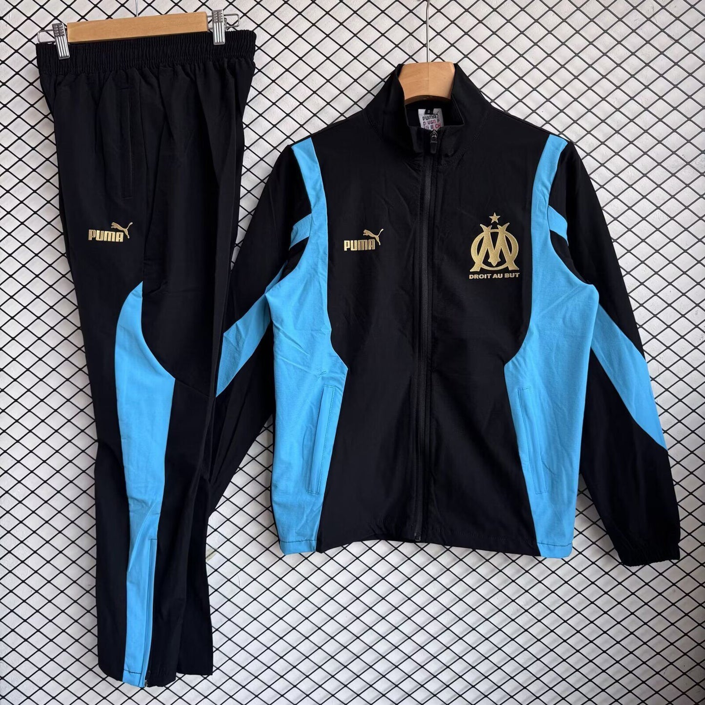 Chandal Cortavientos Olympique de Marsella 25/26 (Solo tallas S-2XL)