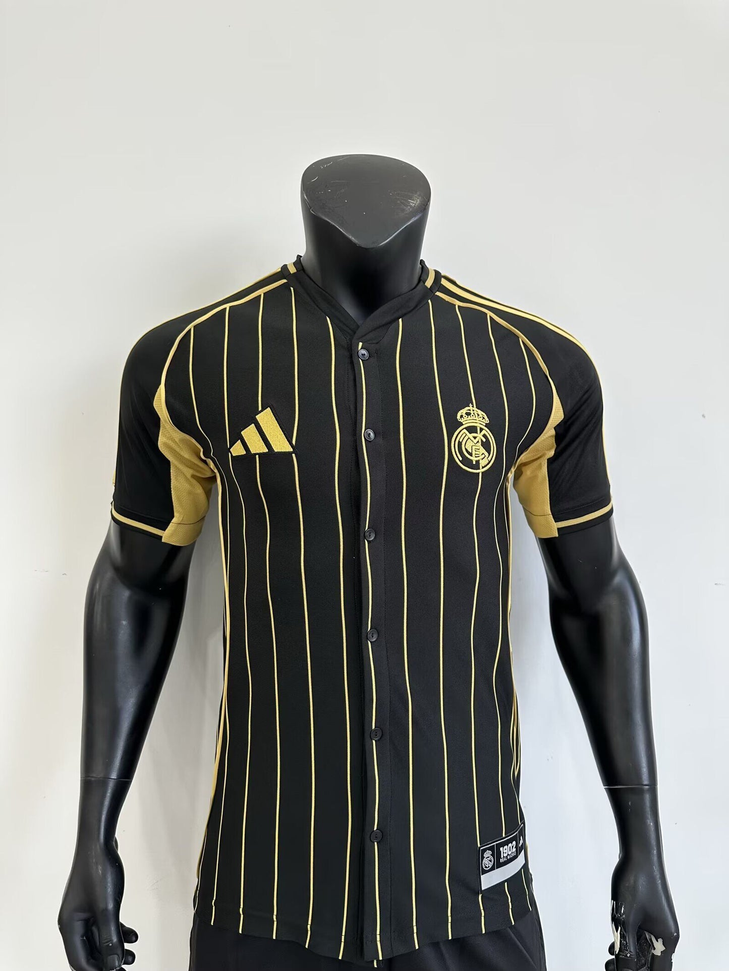 Camiseta Beisbol Madrid Oro