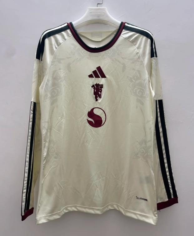 Camiseta Manchester United manga larga 26-27 Visitante (tallas S-4XL)