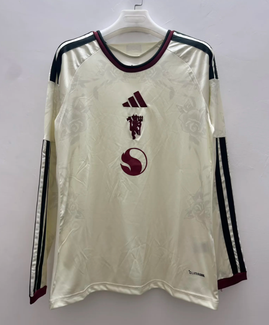 Camiseta Manchester United manga larga 26-27 Visitante (tallas S-4XL)