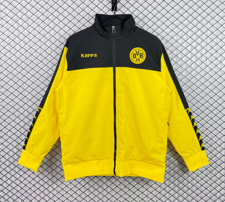 Chaqueta cortavientos Borussia Dortmund 2011/12 amarilla y negra (tallas S-XXL)