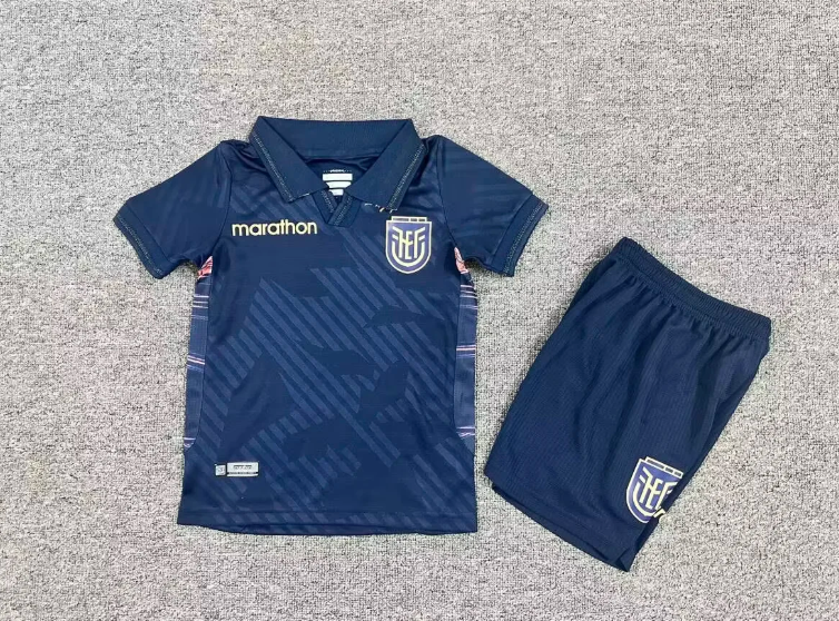 Equipacion Ecuador Mundial 2026 Visitante (solo talla niños)