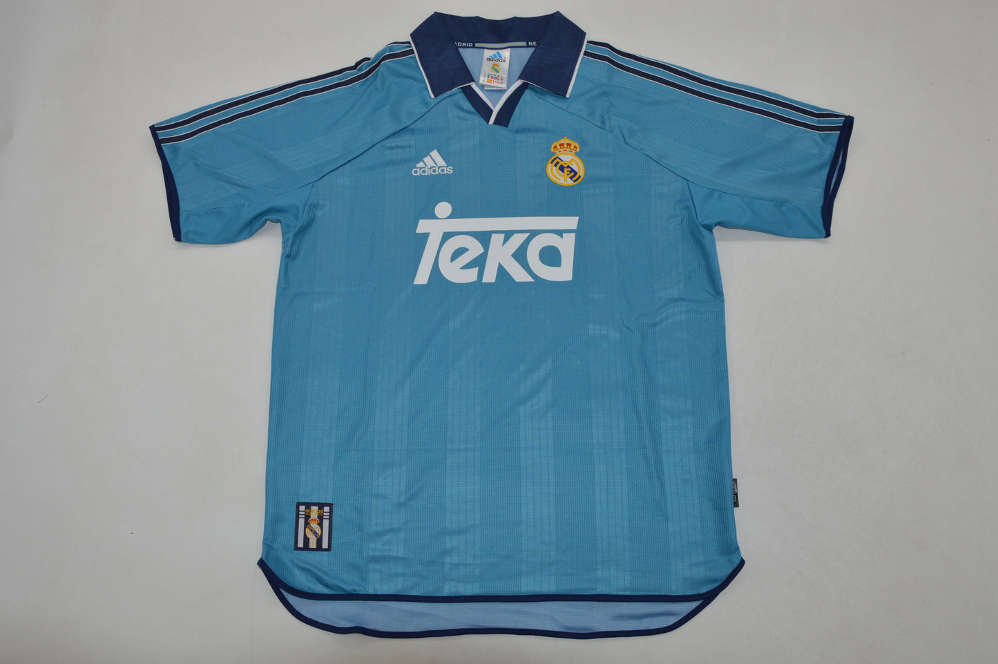 Camiseta Real Madrid 1999/01 azul 3º equipación (tallas S-XXL)
