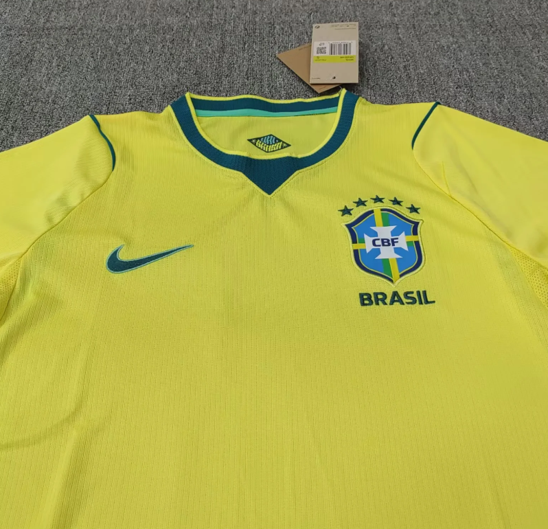Camiseta Brasil Mundial 2026 Local (Tallas S-4XL)