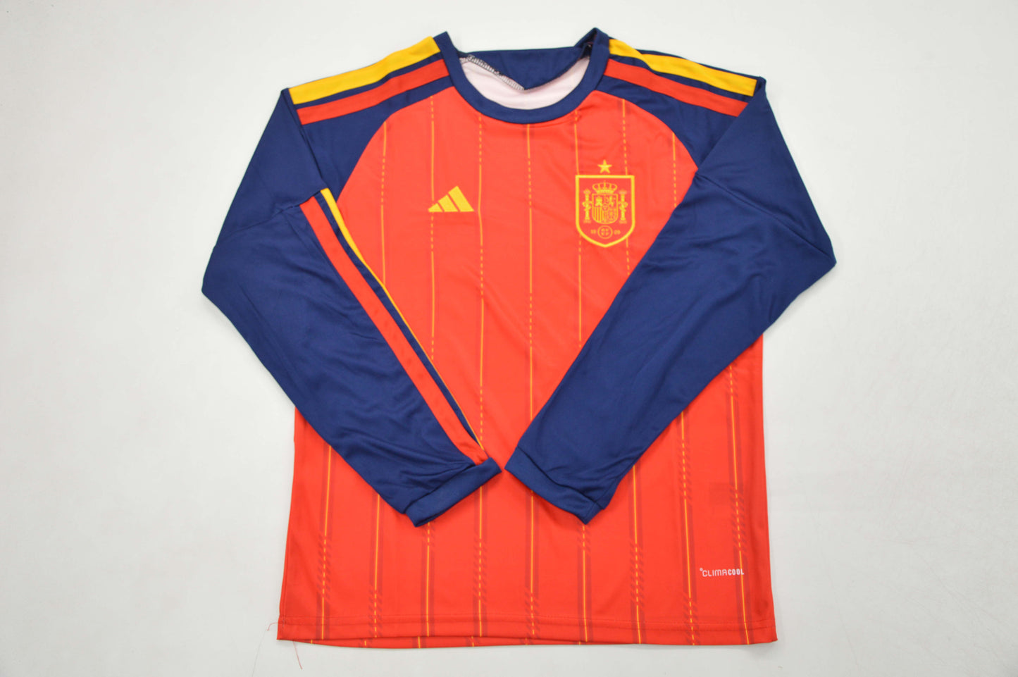 Equipacion de manga larga España Mundial 2026 local (solo talla niño)