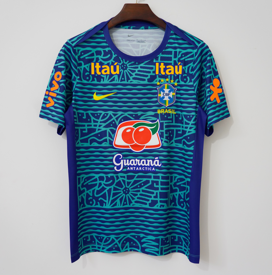 Camisetas de entrenamiento Brasil 2024 (Solo tallas S-2XL)