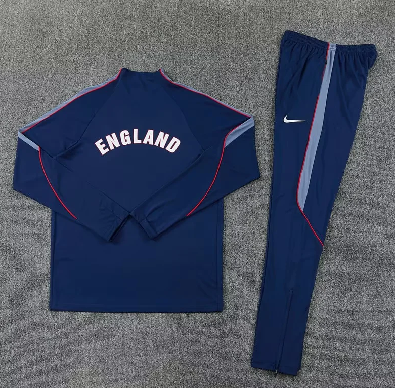 Chandal de entrenamiento Inglaterra azul oscuro 2026 (tallas adultos y niños)