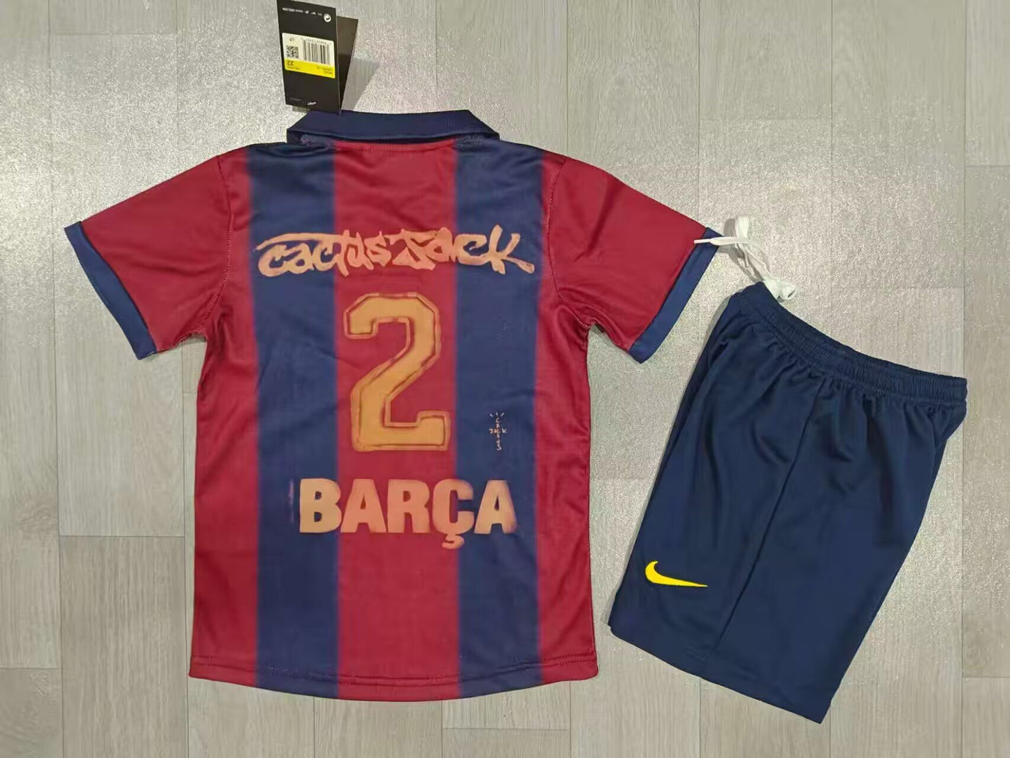 Equipacion Barcelona Travis Scott