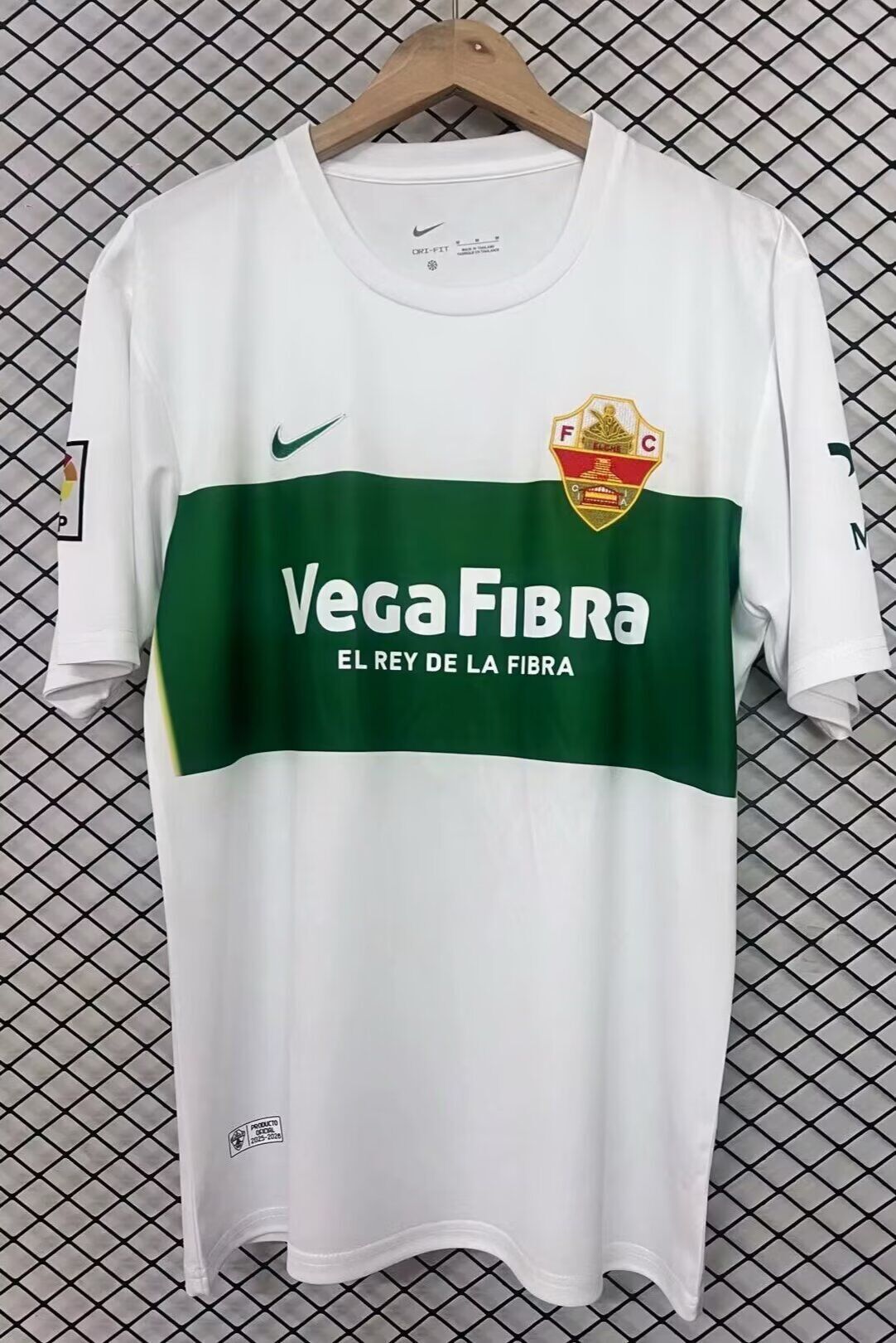 Camiseta Elche 25/26 modelo retro (tallas S-4XL) jornada 31
