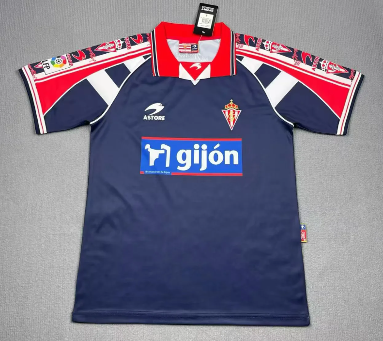 Camiseta Sporting de Gijon 1999/00 Visitante