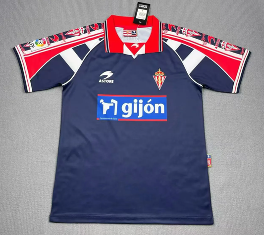 Camiseta Sporting de Gijon 1999/00 Visitante