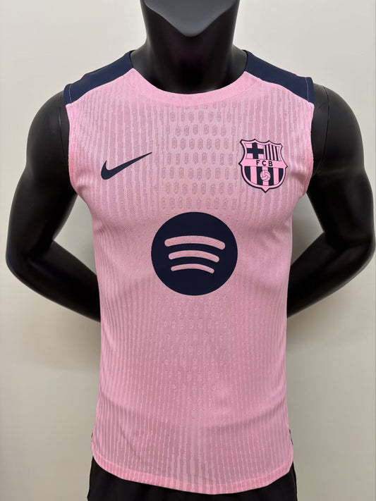 Camiseta de entrenamiento Barcelona Rosa version jugador