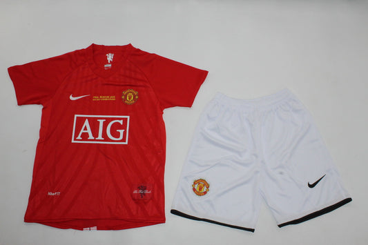 Equipacion Manchester United Local 2007/08
