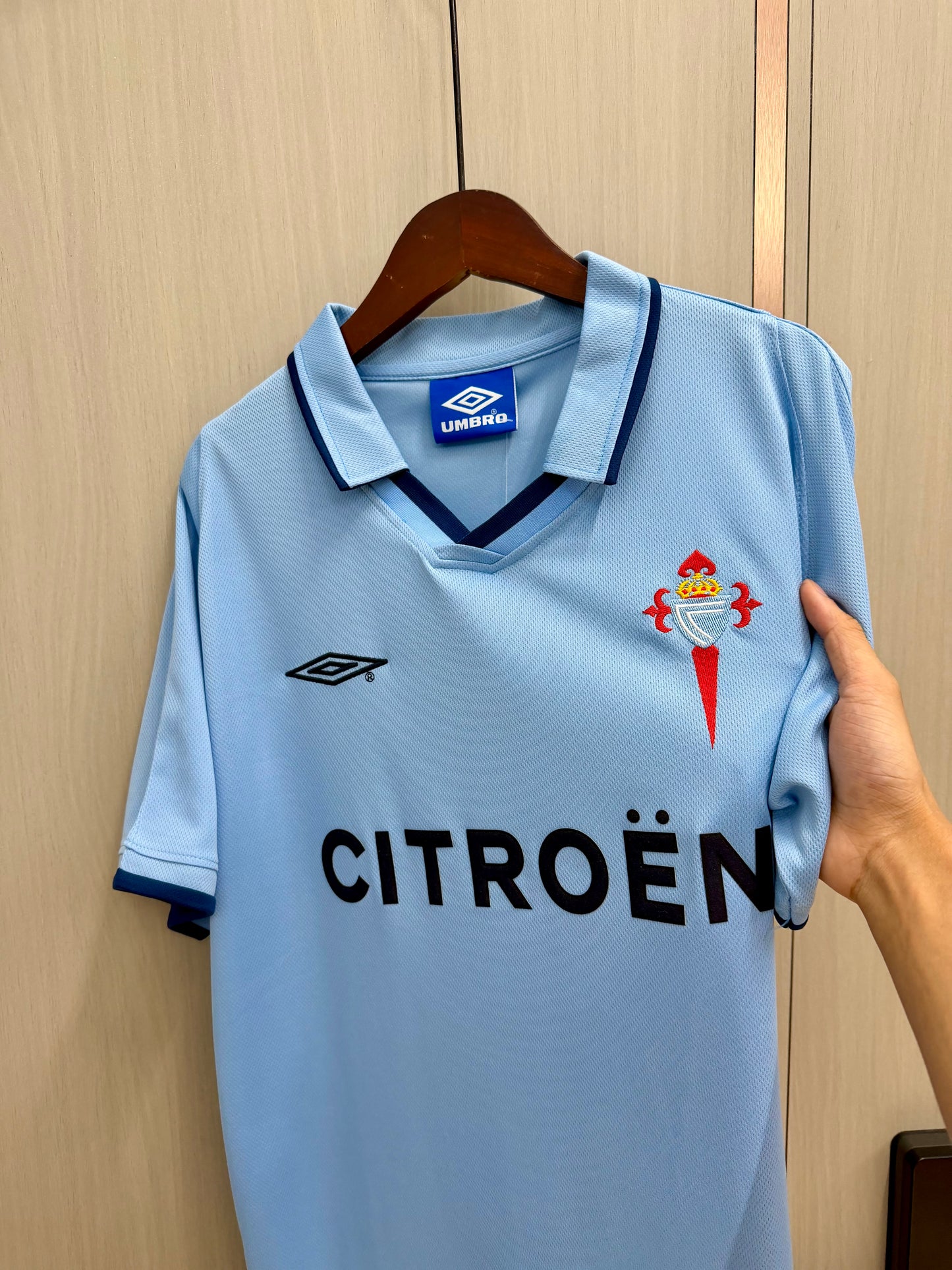 Camiseta Celta 2001-02 Local (tallas S-XXL)