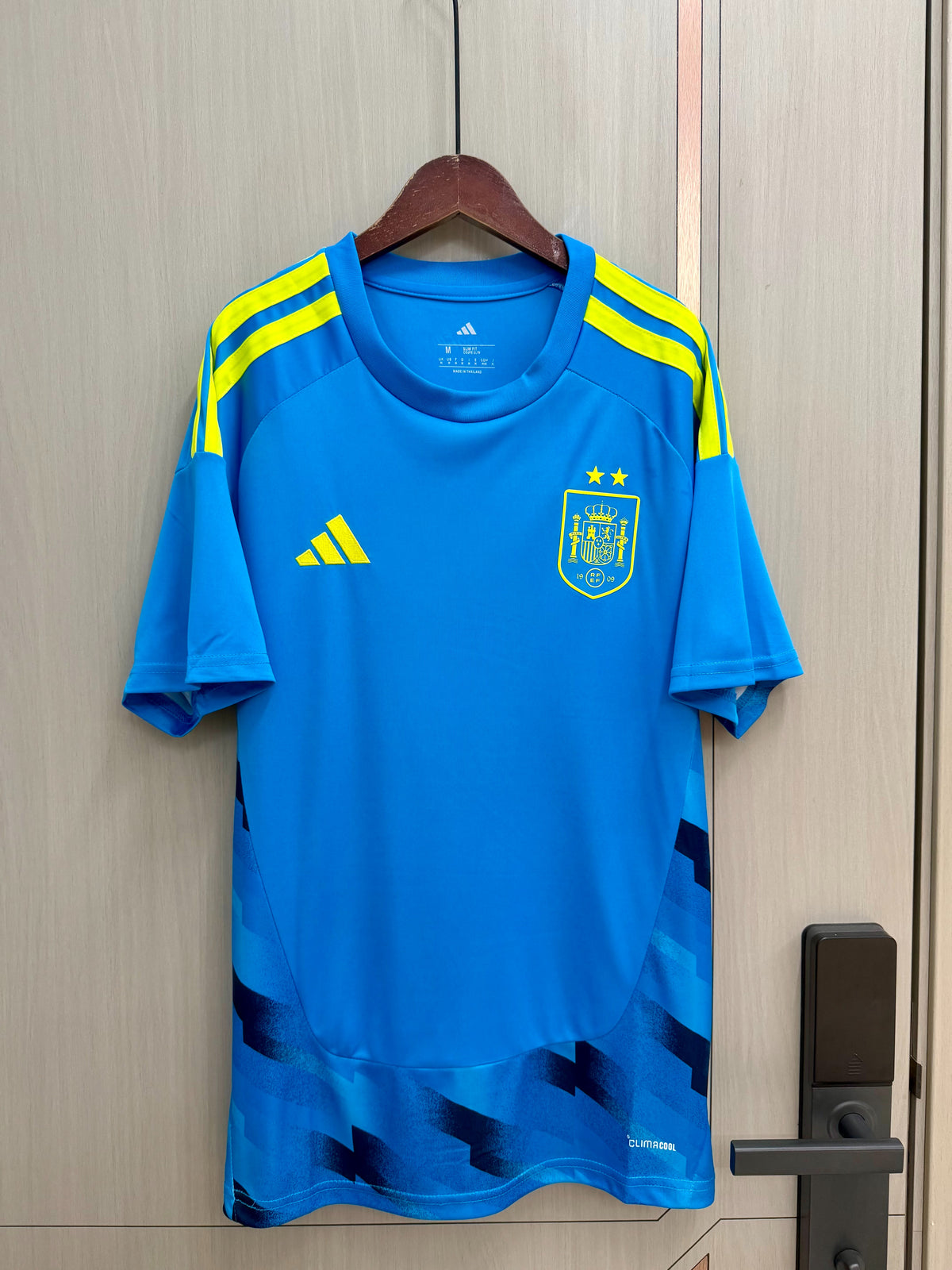Camiseta España Portero Mundial 2026 dos estrellas (tallas S-4XL)