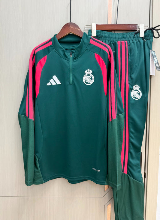 Chandal Real Madrid 26/27 verde oscuro (tallas S-2XL)