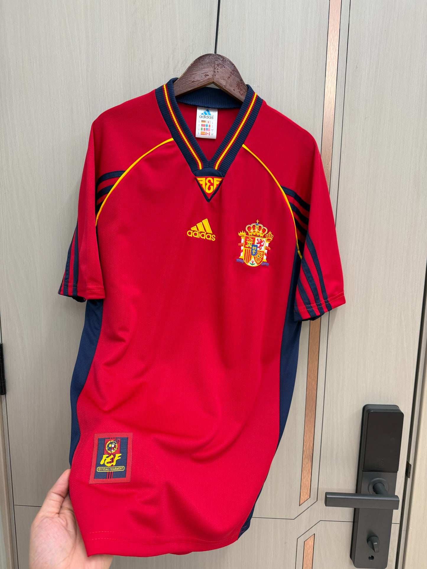 Camiseta España 1998 Local