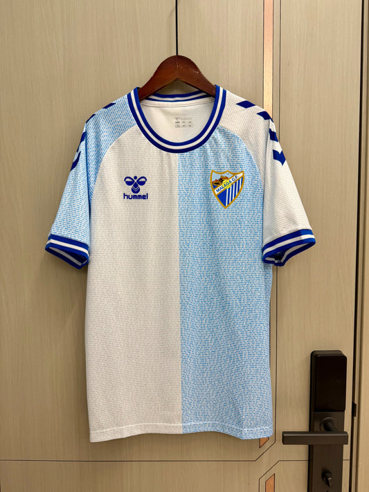 Camiseta de Malaga 26/27 azul blanco (tallas S-4XL)
