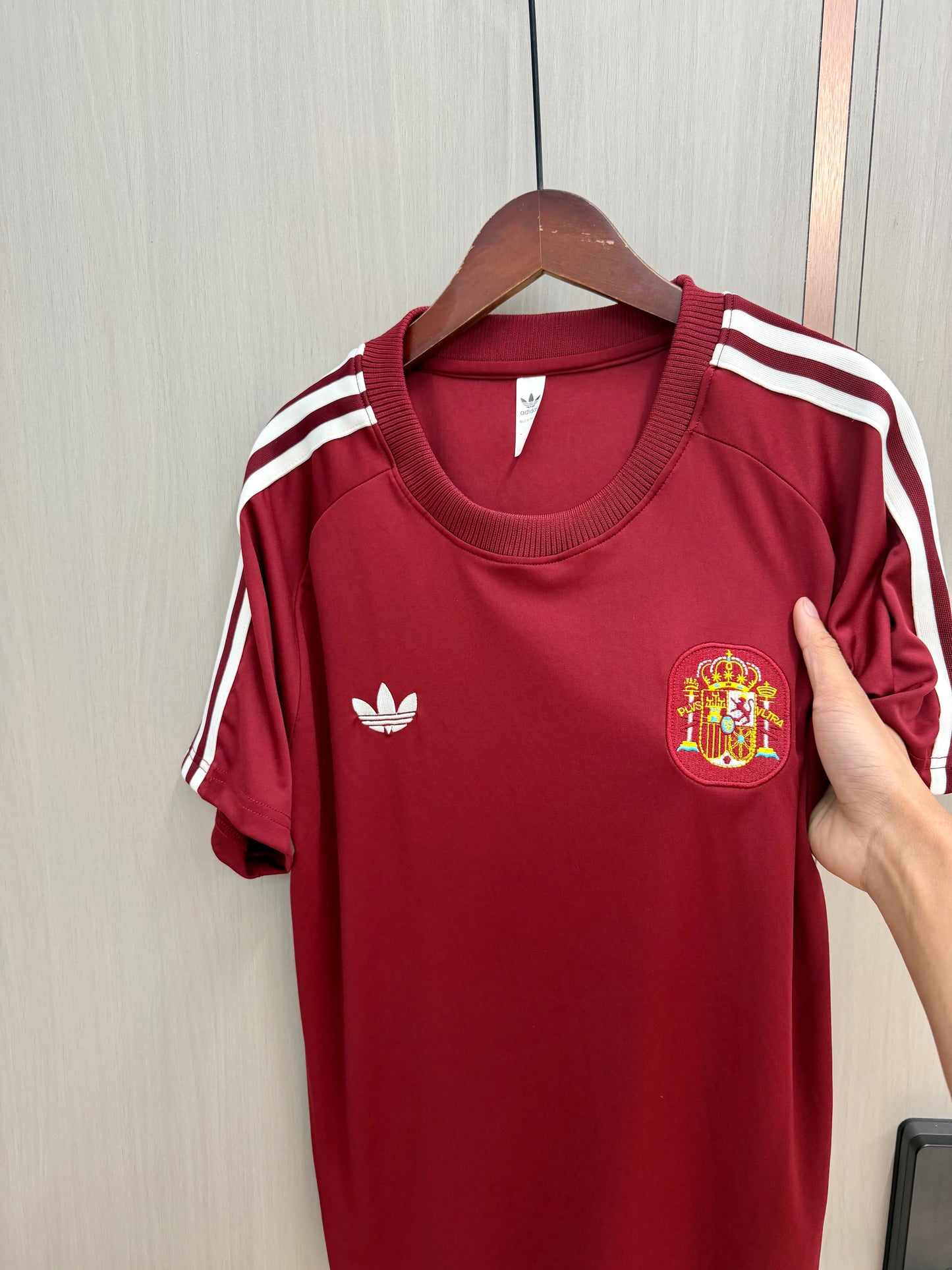Camiseta de entrenamiento España Mundial 2026 roja (tallas S-2XL)