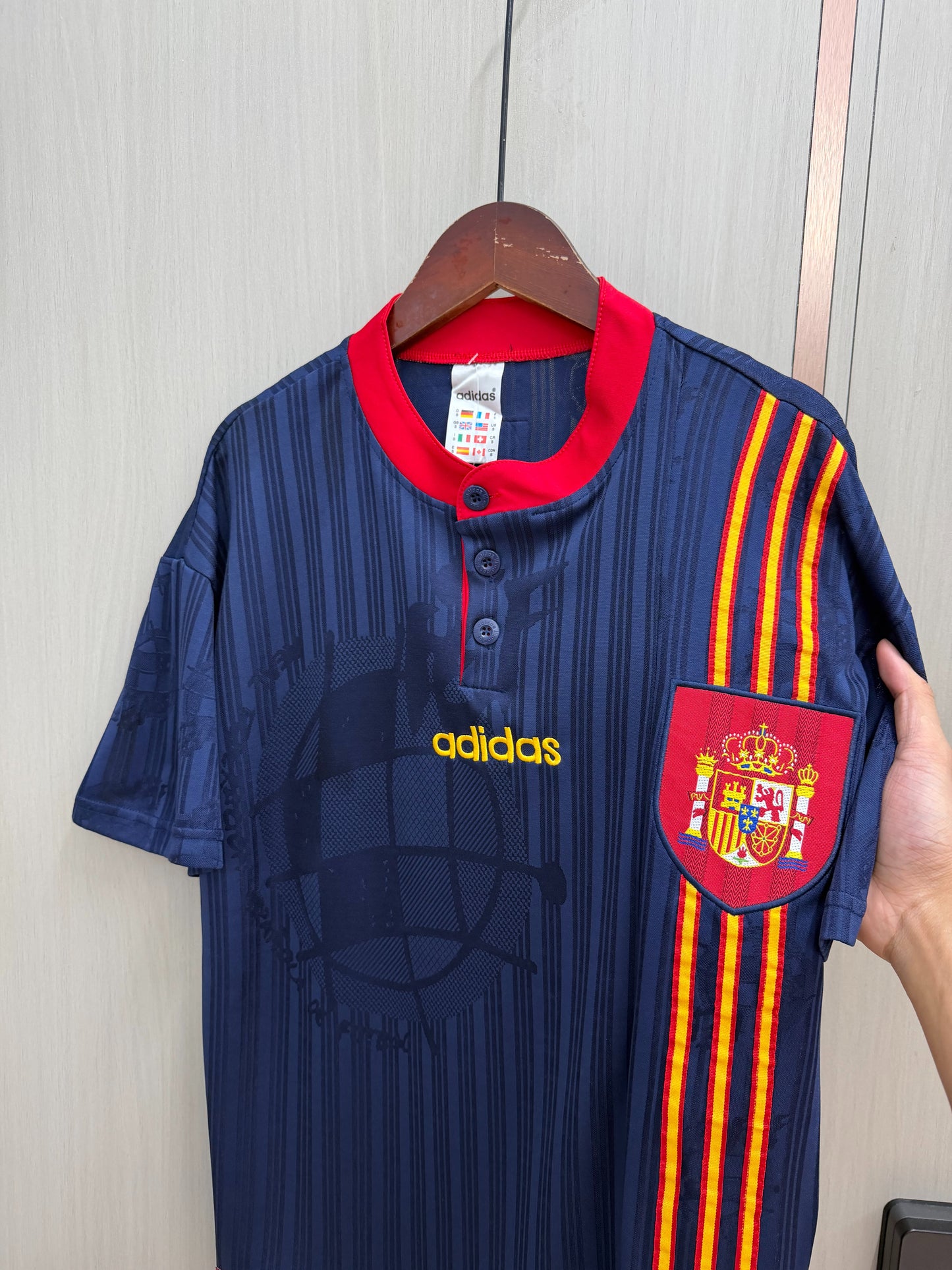 Camiseta España 1966 Local (tallas S-2XL)
