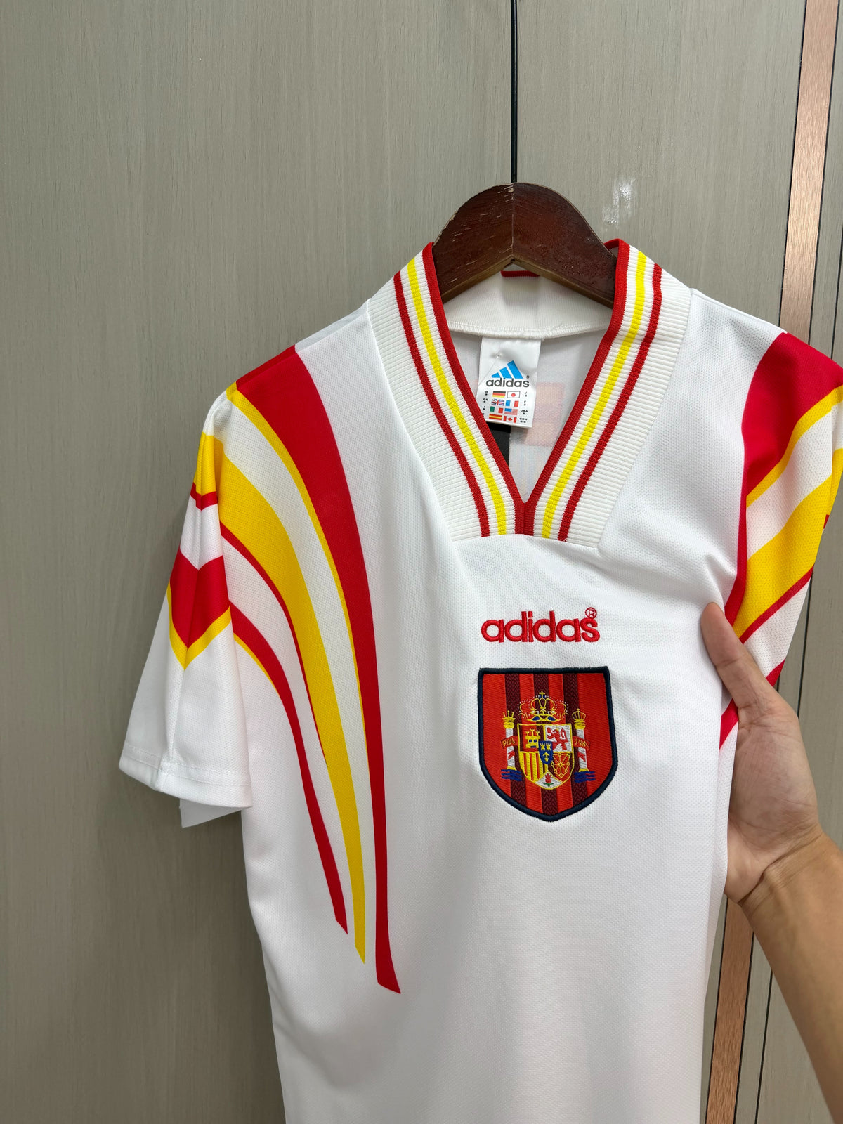 Camiseta España 1996 (tallas S-2XL)
