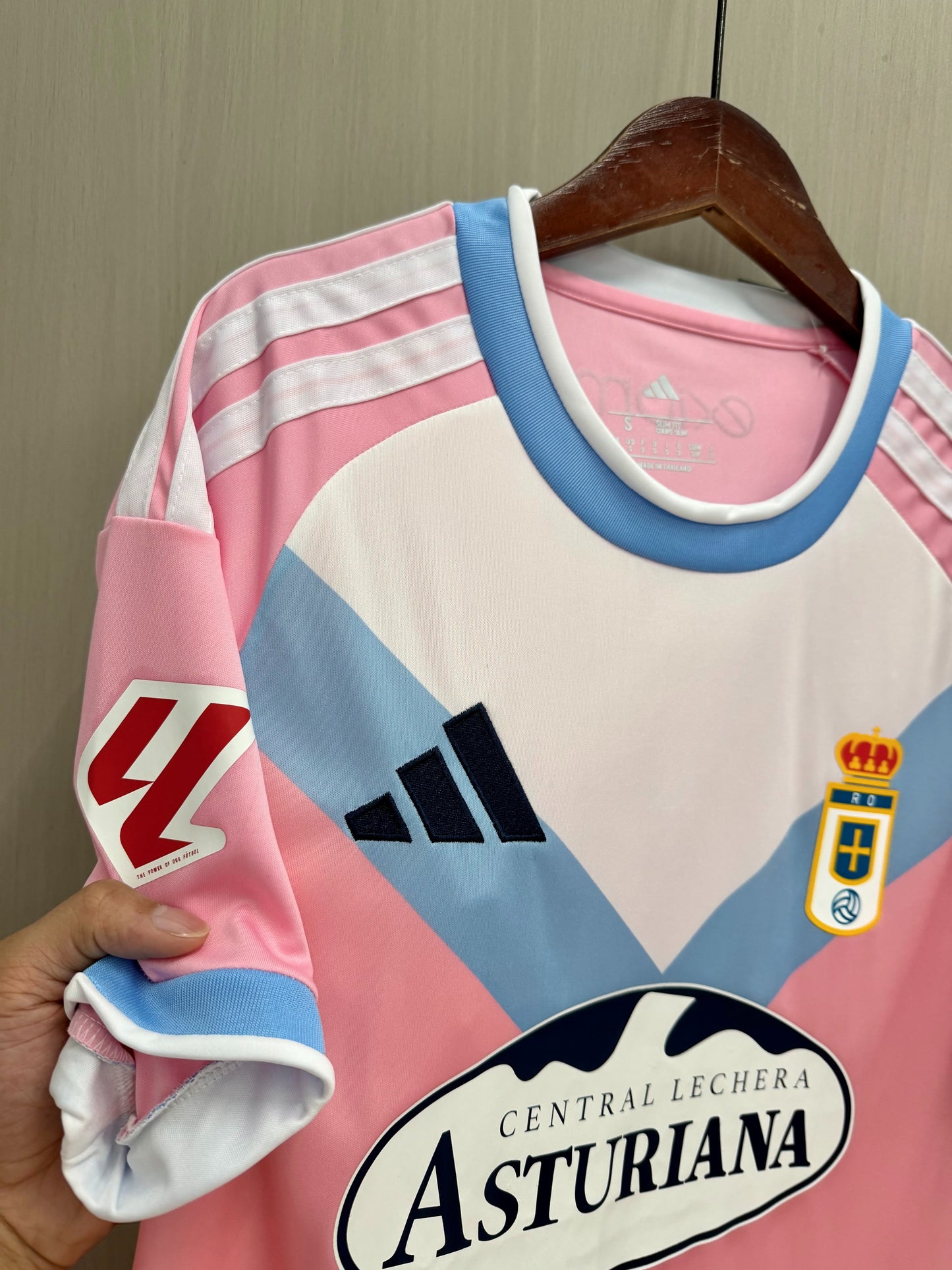 Camiseta Oviedo 26/27 rosa tercera equipacion (S-4XL)