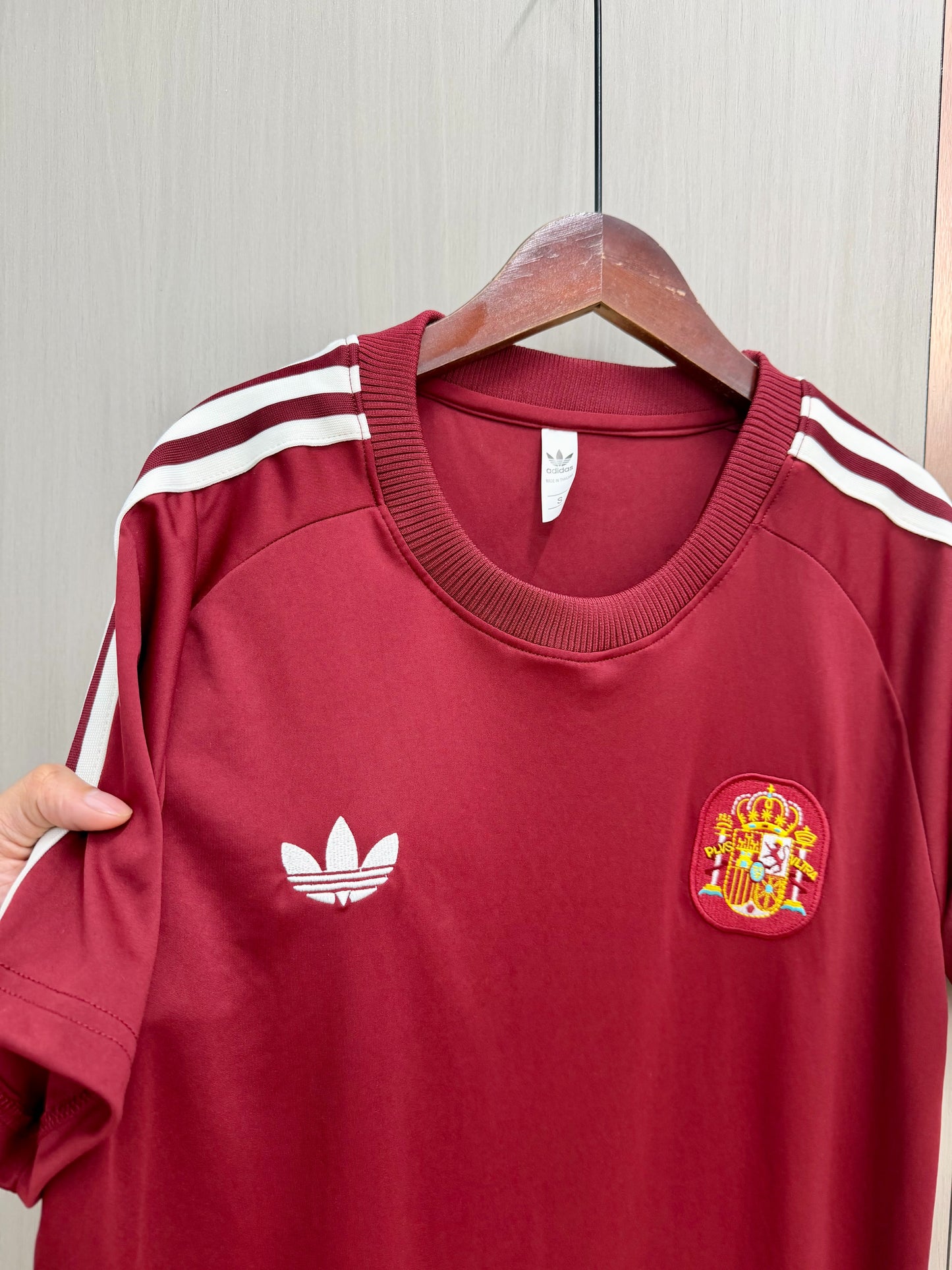 Camiseta de entrenamiento España Mundial 2026 roja (tallas S-2XL)