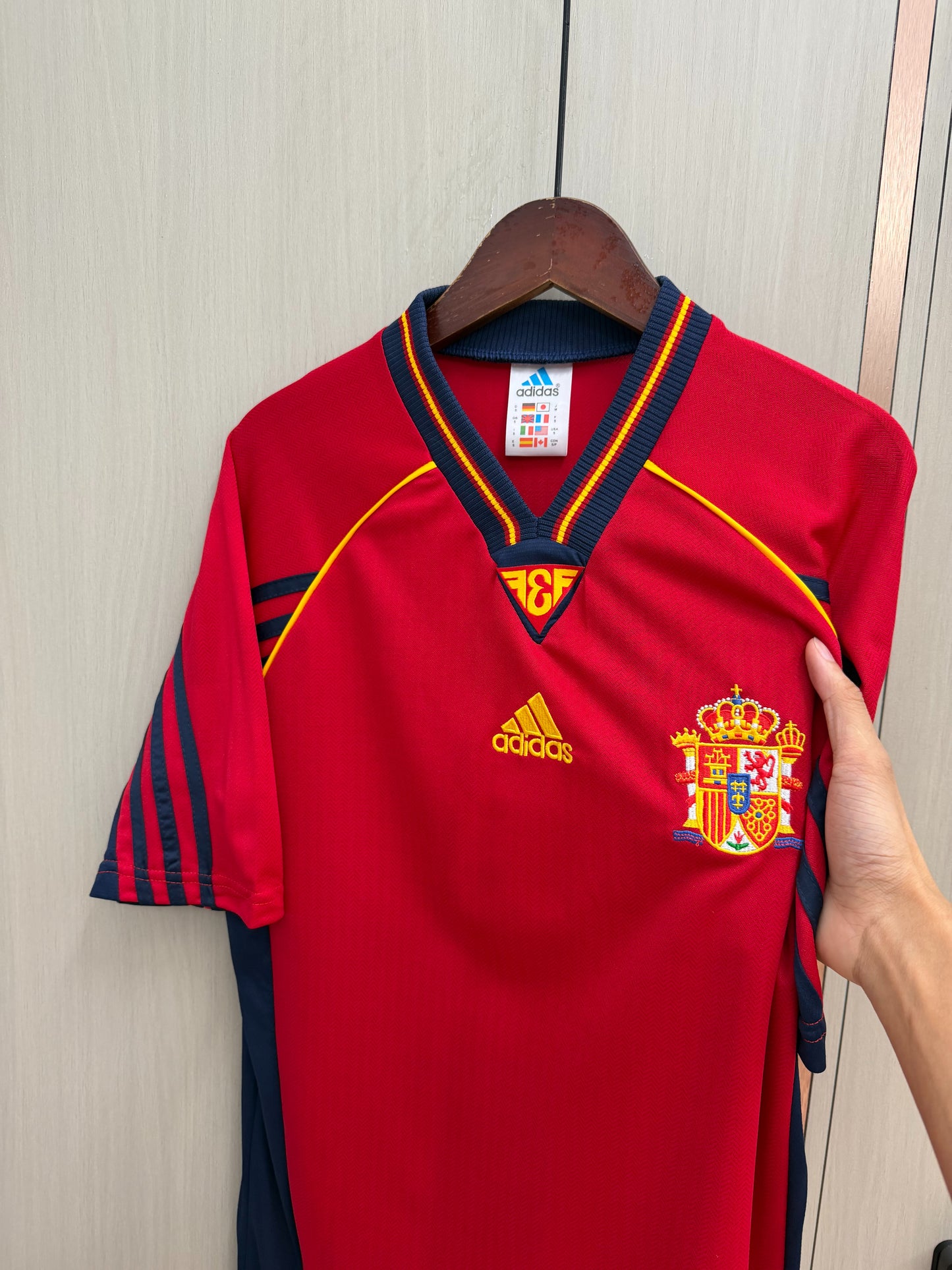 Camiseta España 1998 Local