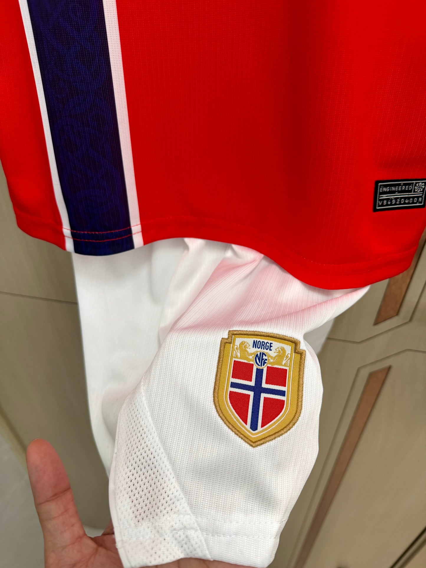 Equipacion Noruega Mundial 2026 Local (solo talla niños)
