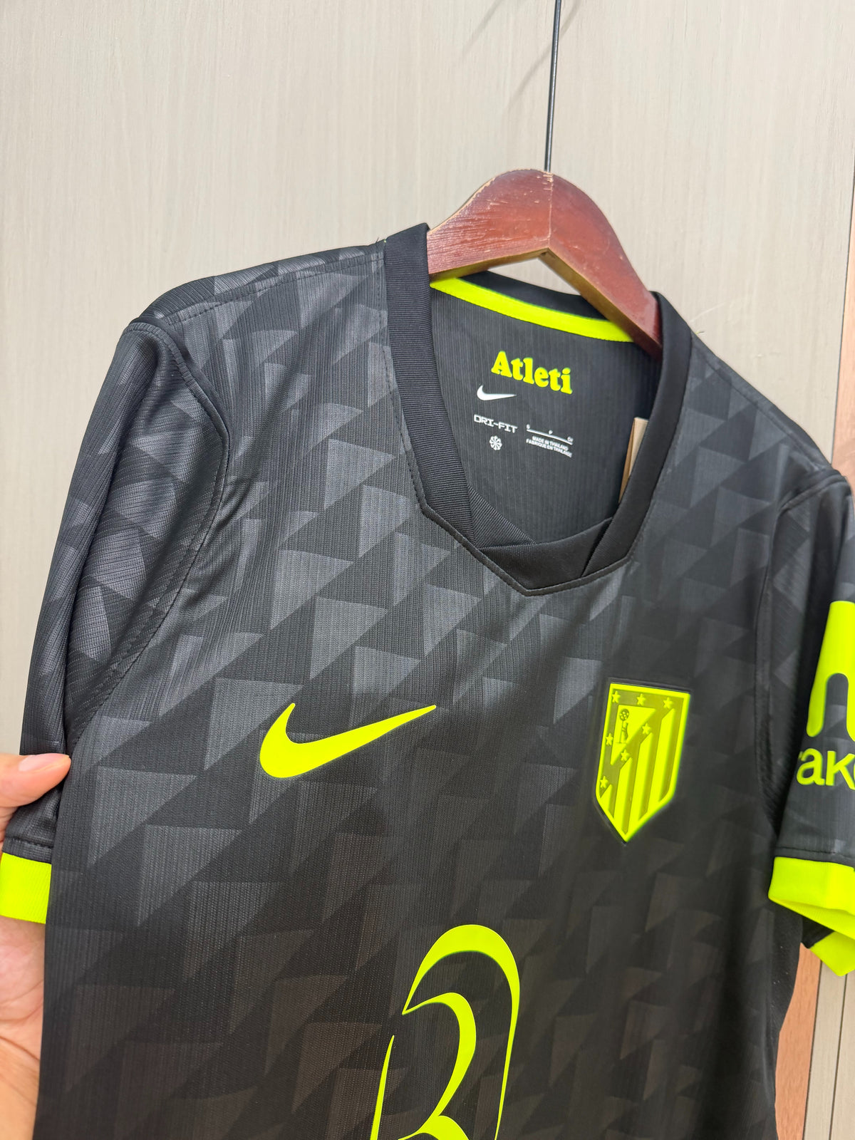 Camiseta Atletico de Madrid 26/27 negro visitante (tallas S-3XL)