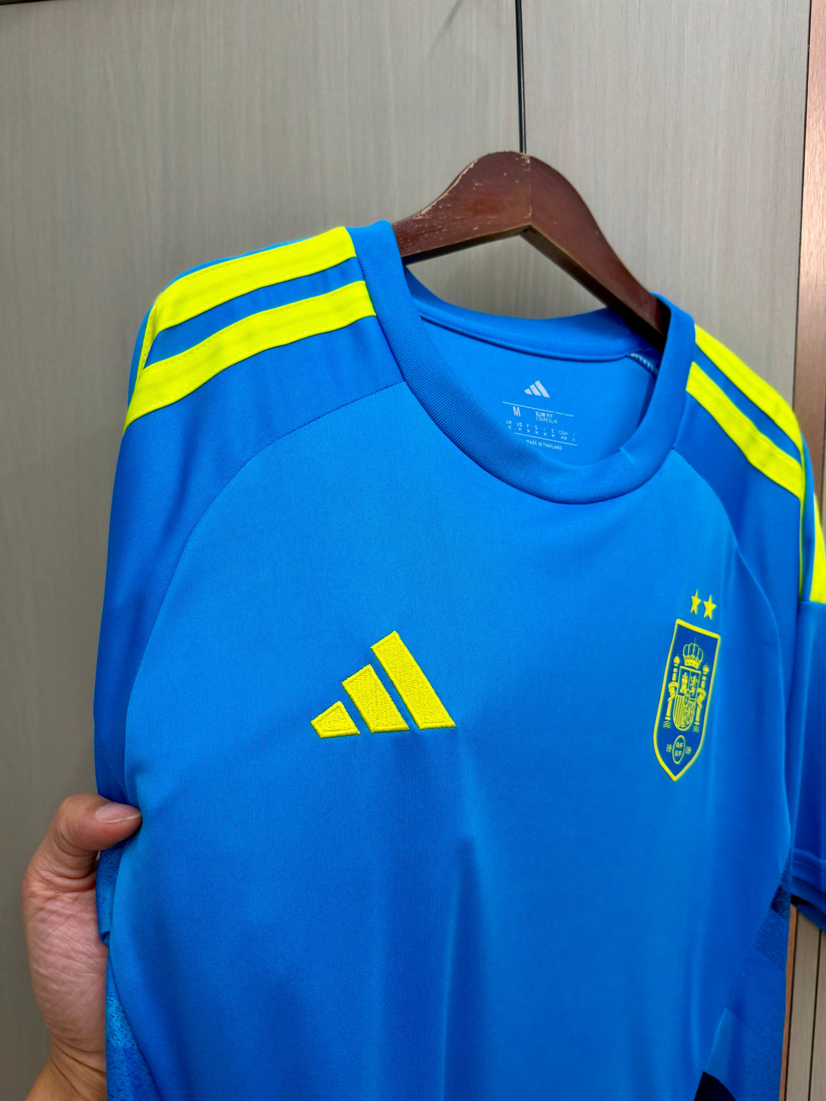 Camiseta España Portero Mundial 2026 dos estrellas (tallas S-4XL)