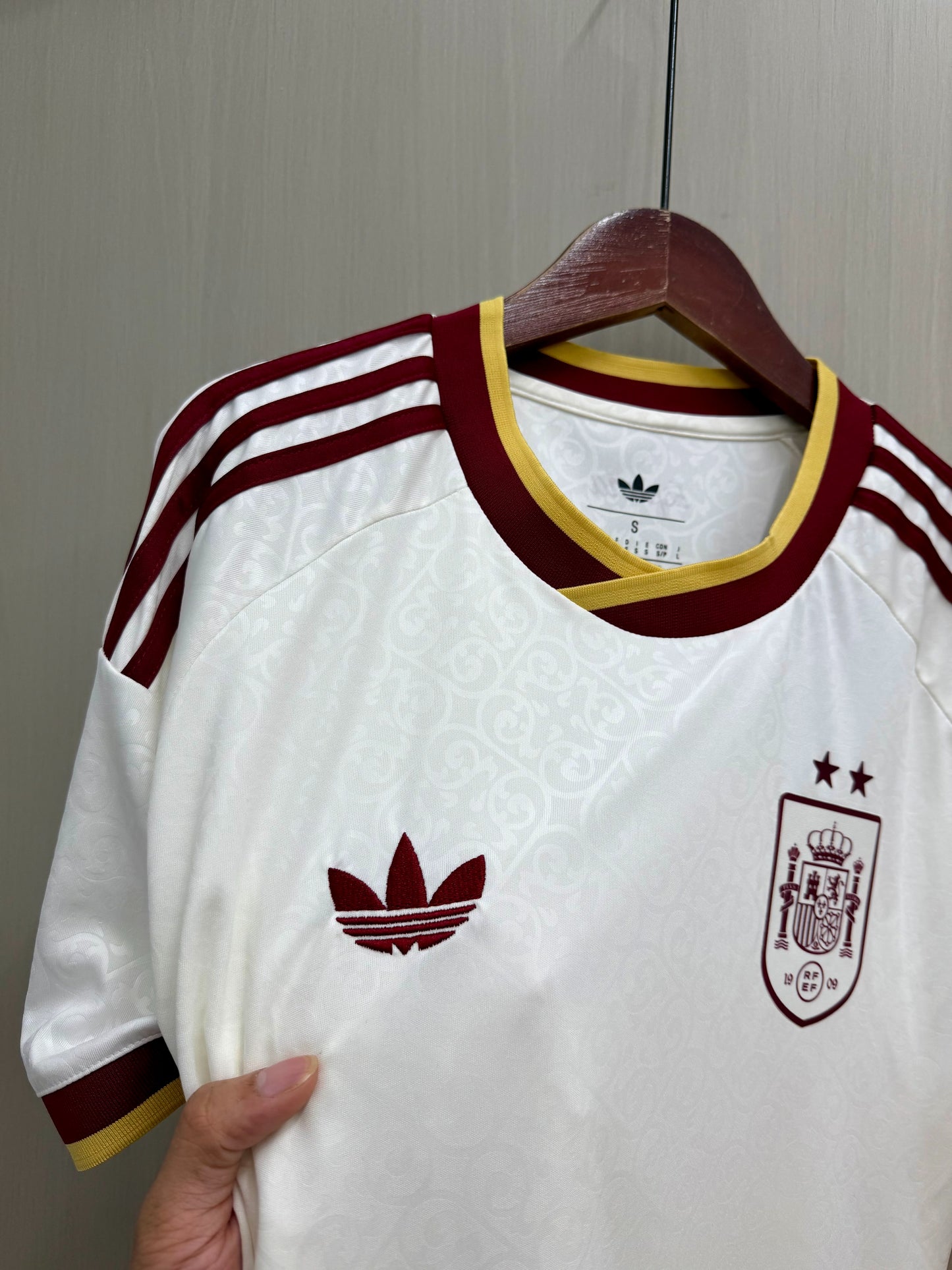 Camiseta España dos estrellas Visitante Mundial 2026 (tallas S - 4XL)