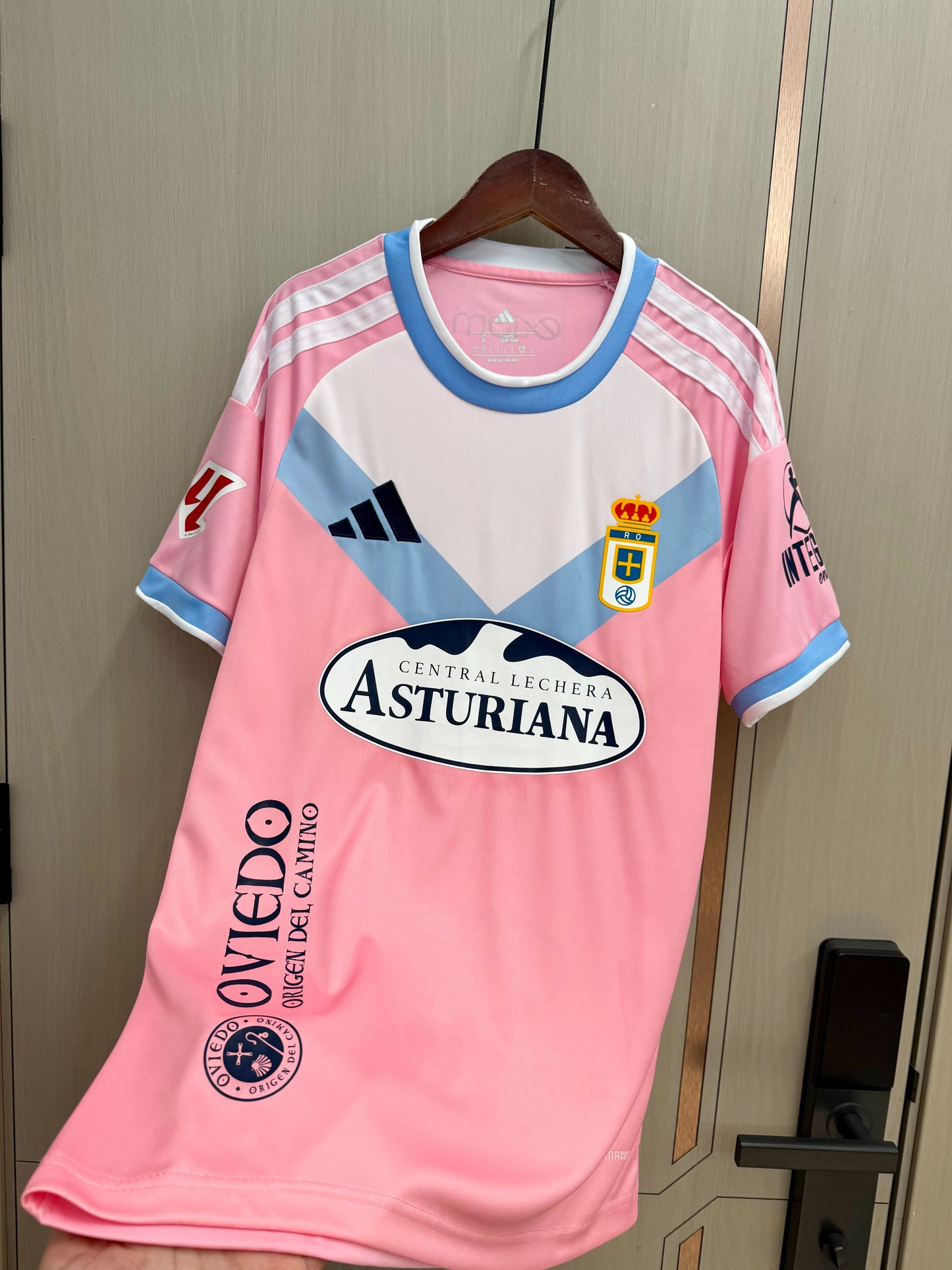 Camiseta Oviedo 26/27 rosa tercera equipacion (S-4XL)
