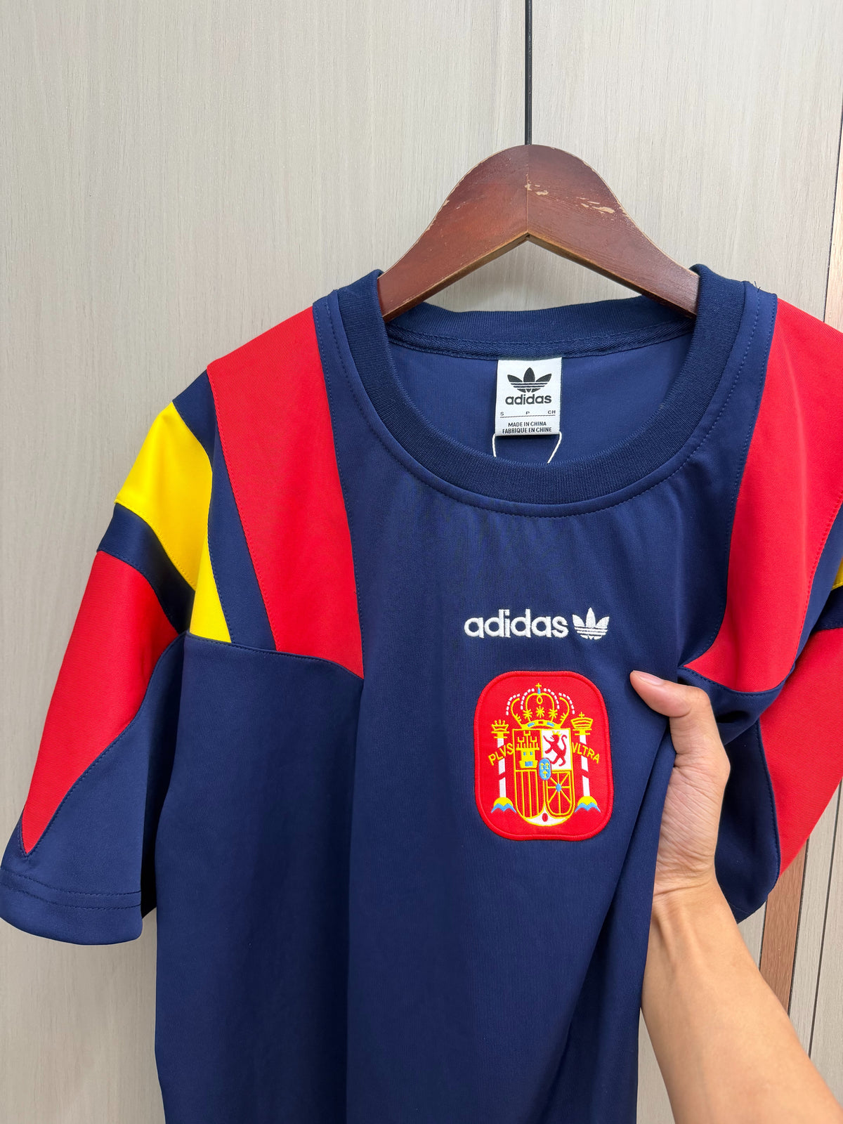 Camiseta de algodon España 26-27 (tallas S-2XL)