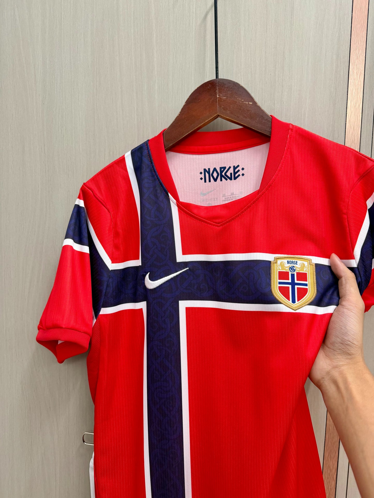 Equipacion Noruega Mundial 2026 Local (solo talla niños)