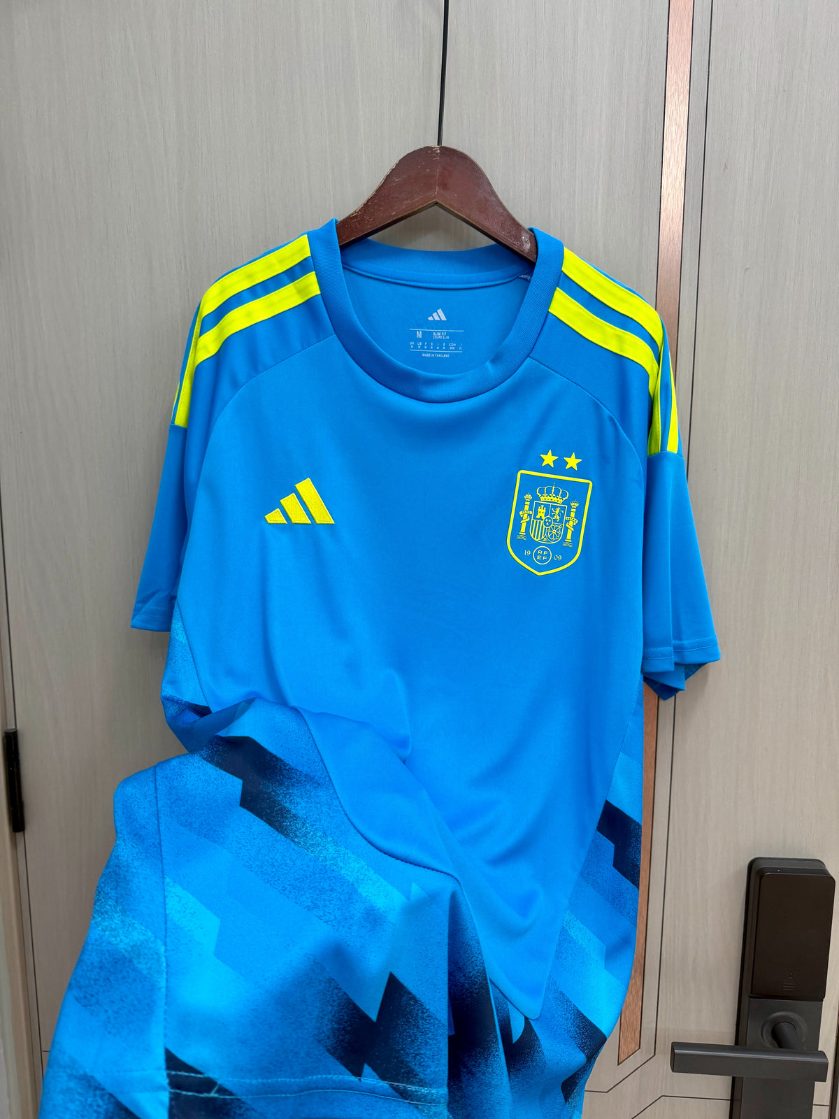 Camiseta España Portero Mundial 2026 dos estrellas (tallas S-4XL)