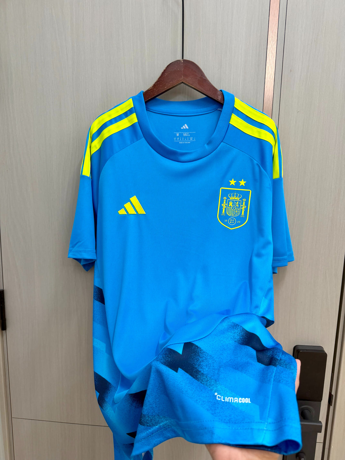 Camiseta España Portero Mundial 2026 dos estrellas (tallas S-4XL)