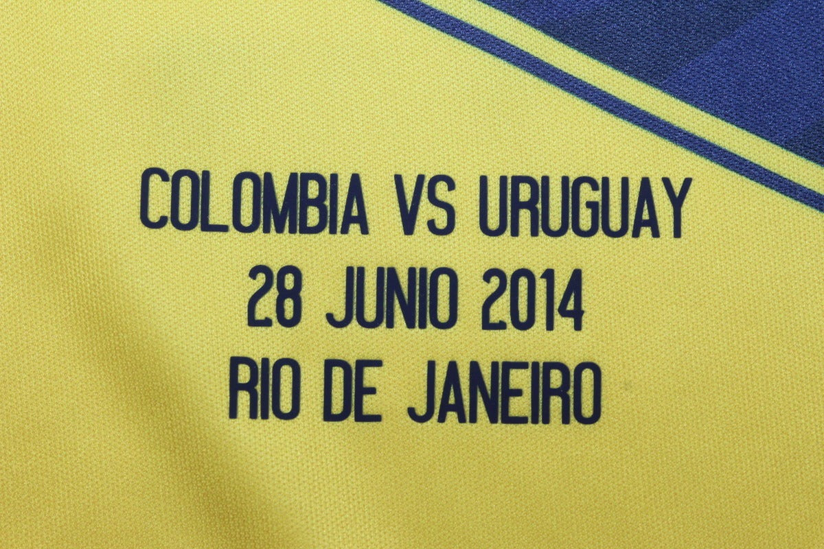 Camiseta Colombia Mundial 2014 (tallas S-2XL)