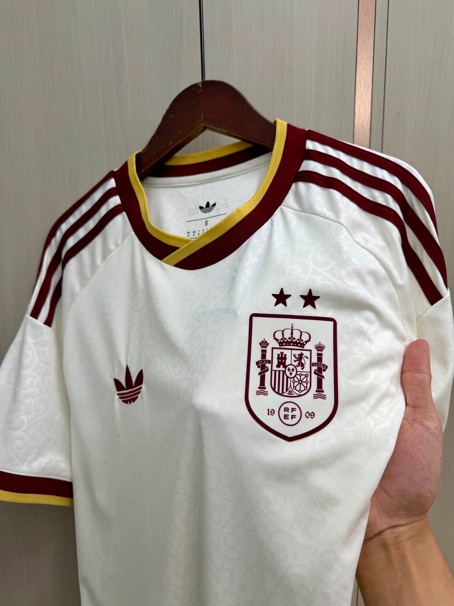Camiseta España dos estrellas Visitante Mundial 2026 (tallas S - 4XL)