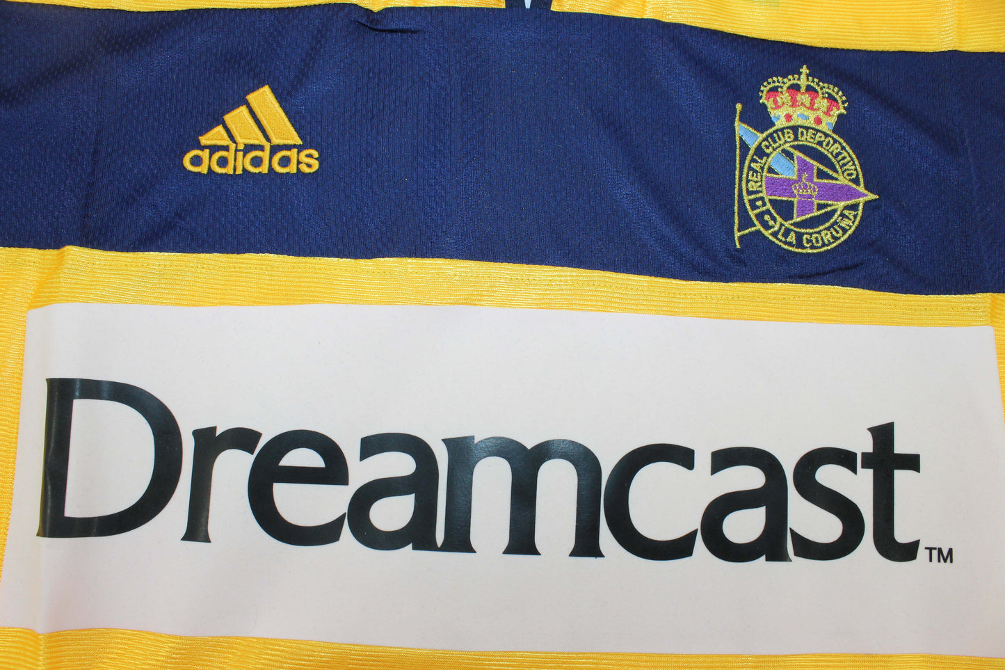 Camiseta Deportivo de la coruña 2000-01 gold Visitante (tallas S-XXL)