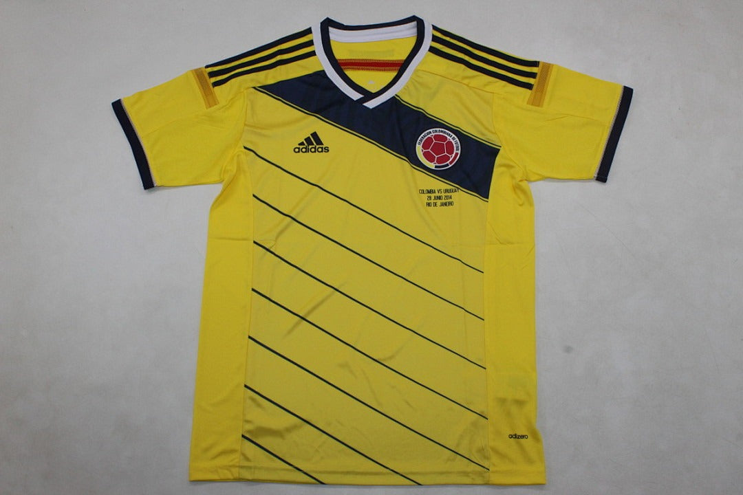 Camiseta Colombia Mundial 2014 (tallas S-2XL)