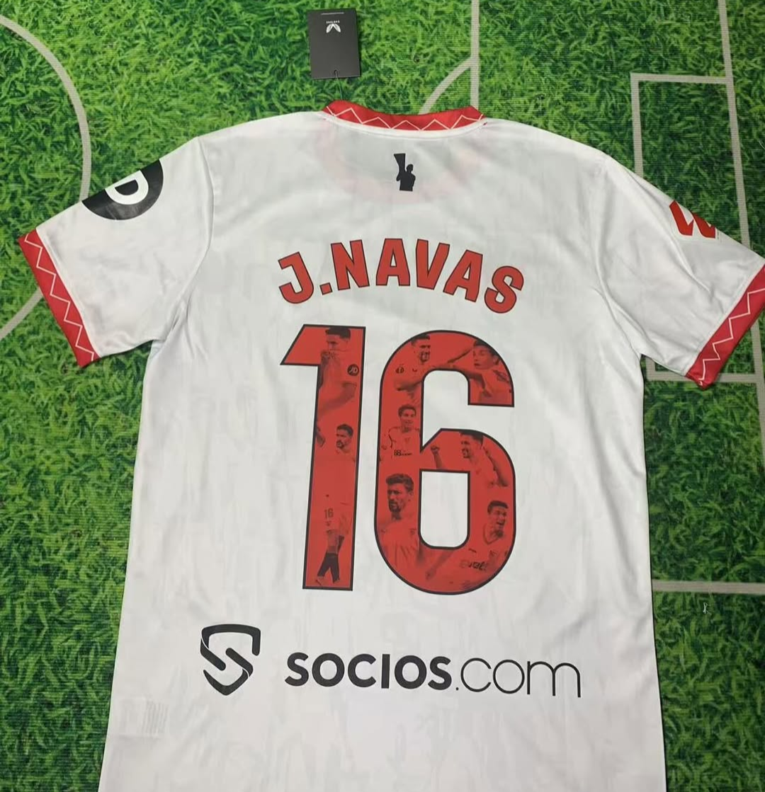 Camiseta Sevilla Homenaje Jesús Navas