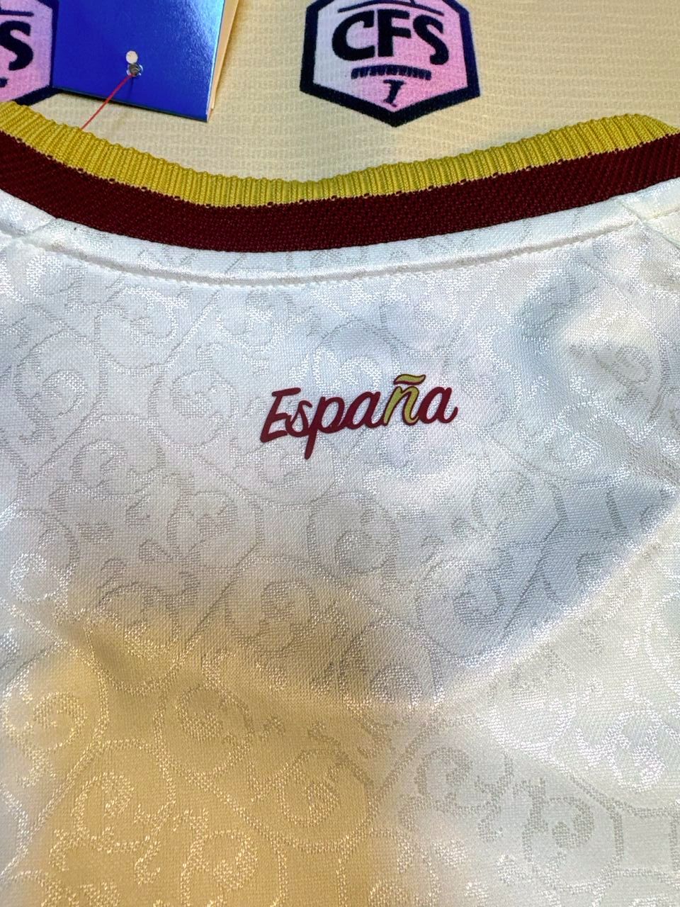 Camiseta España Visitante Mundial 2026 (tallas S - 4XL)