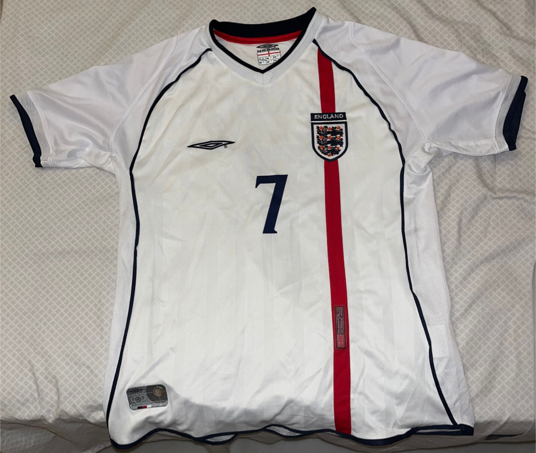 Camiseta Inglaterra 2002