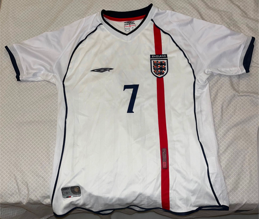 Camiseta Inglaterra 2002
