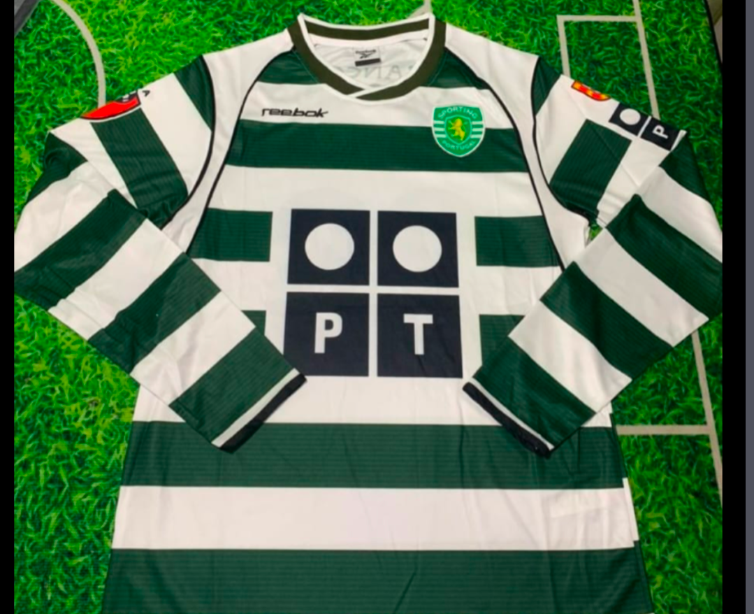 Camiseta Manga larga Sporting de Lisboa 2001-02