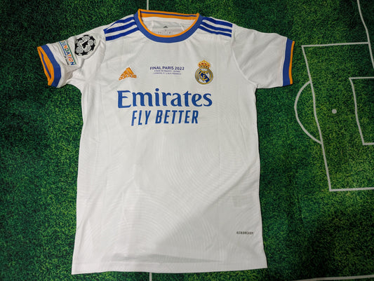 Camiseta Real Madrid 2022 Final Champions Paris (tallas S-XXL)