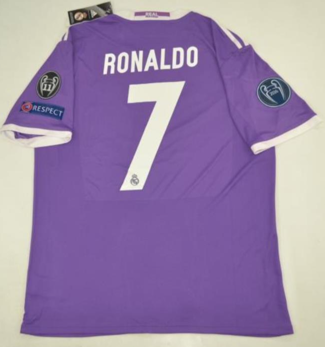 Camiseta Real Madrid 16/17 Retro Visitante