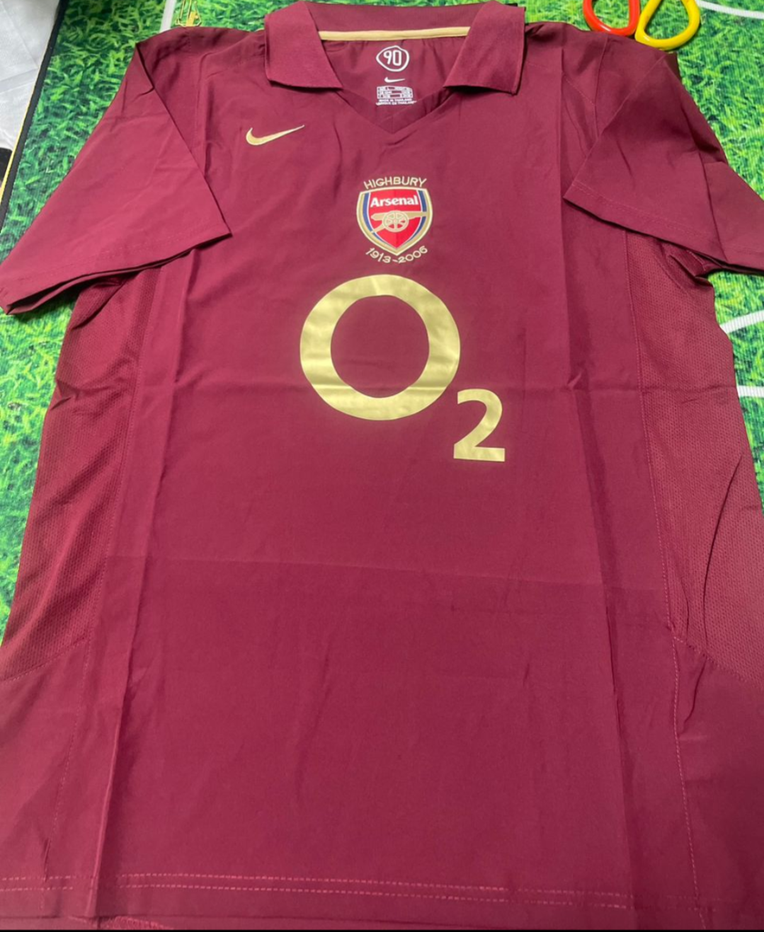 Camiseta Arsenal 2005/06